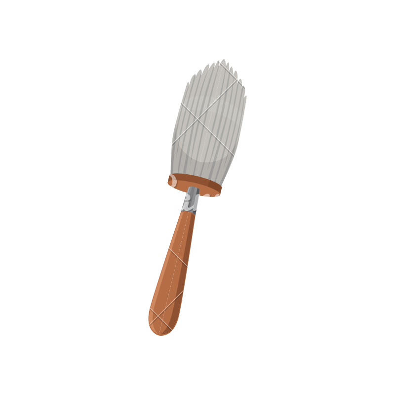 800x800 Icon Of Round Duster Brush