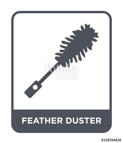430x500 Feather Duster Icon Vector Stock Image And Royalty Free Vector