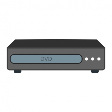 360x360 Dvd Player Png, Vector, And Clipart With Transparent