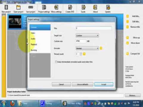 480x360 Dvd Flick Tutorial