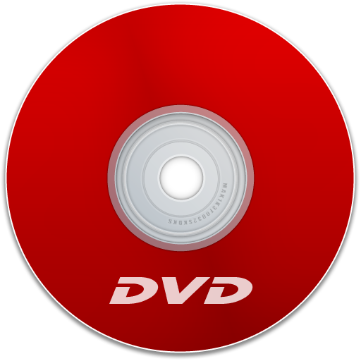 512x512 Dvd Red Icon