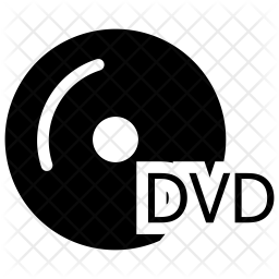 256x256 Dvd Icon Of Glyph Style