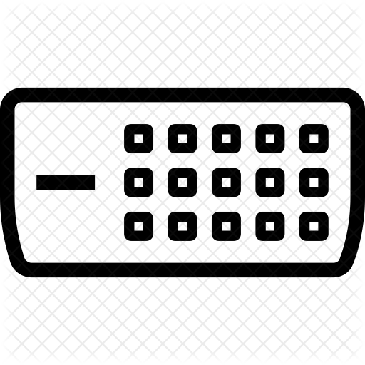 512x512 Dvi Icon Of Line Style