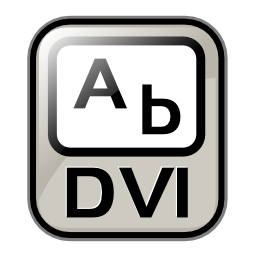 256x256 Free Application Dvi Icon
