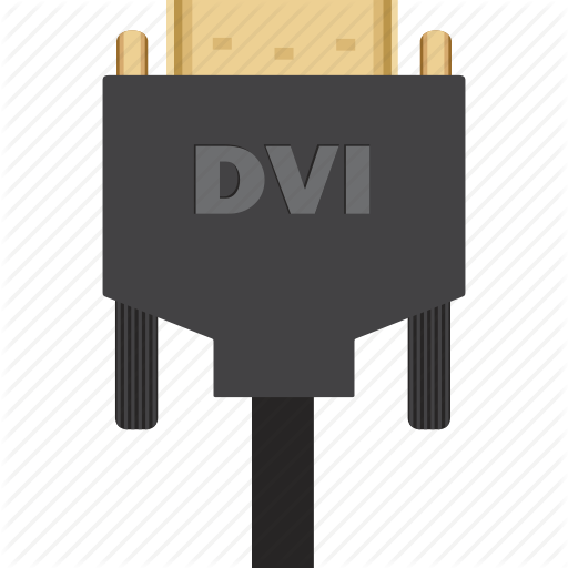 512x512 Adapter, Cable, Cord, Display, Dvi, Monitor, Multimedia, Video Icon