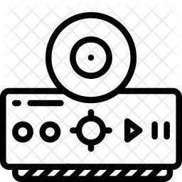 256x256 Dvr Icon Of Line Style