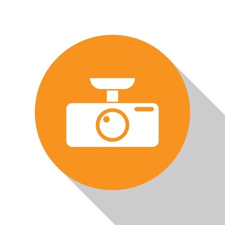 450x450 White Car Dvr Icon Isolated On White Background Car Digital Video