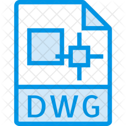 256x256 Dwg Icon Of Colored Outline Style