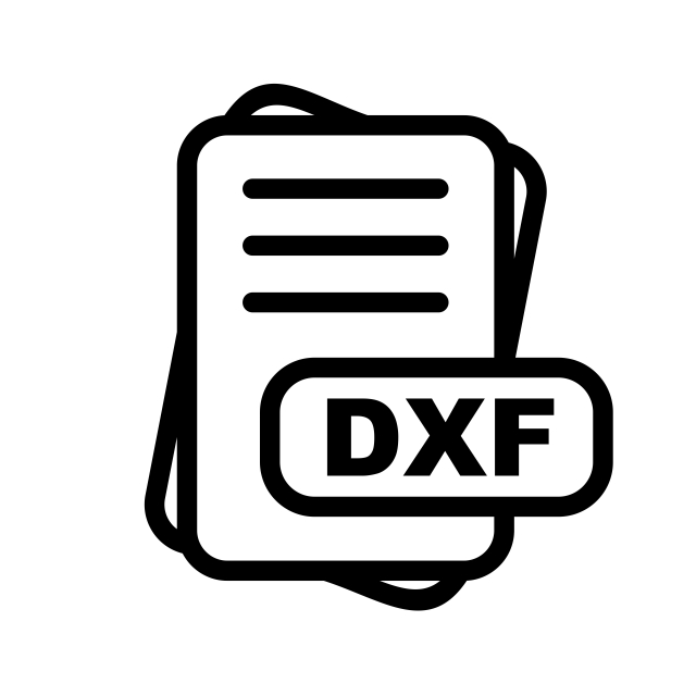 640x640 Dxf Format Icon Design, Dxf Format Icon, File, Format