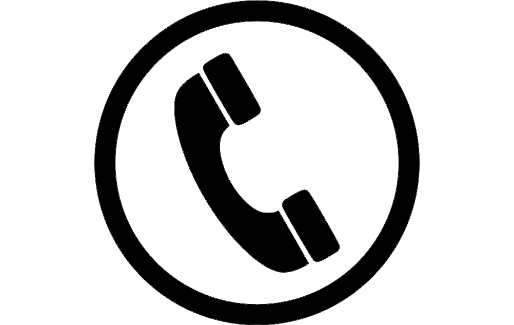 1002x633 Phone Icon Dxf Free Download