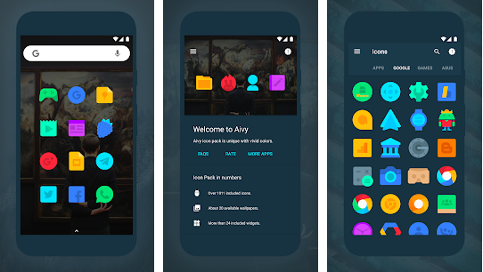 542x306 Aivy Icon Pack Patched Apk Dynamic Calendar Icons Cloud