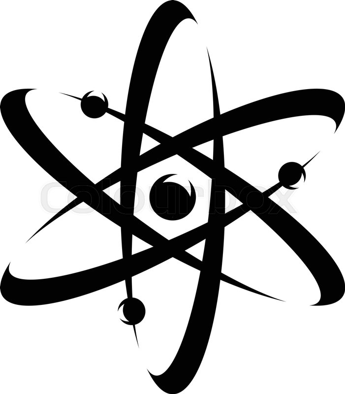701x800 Dynamic Atom Molecule Science Symbol Stock Vector Colourbox