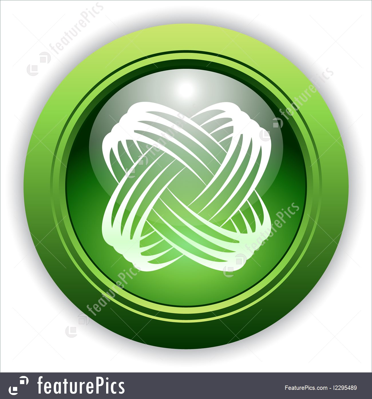 1300x1392 Illustration Of Universal Dynamic Button With Icon