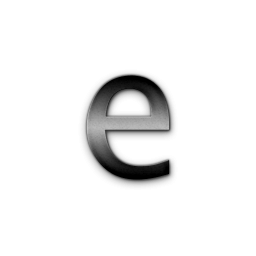 256x256 Letter E Icon Symbol