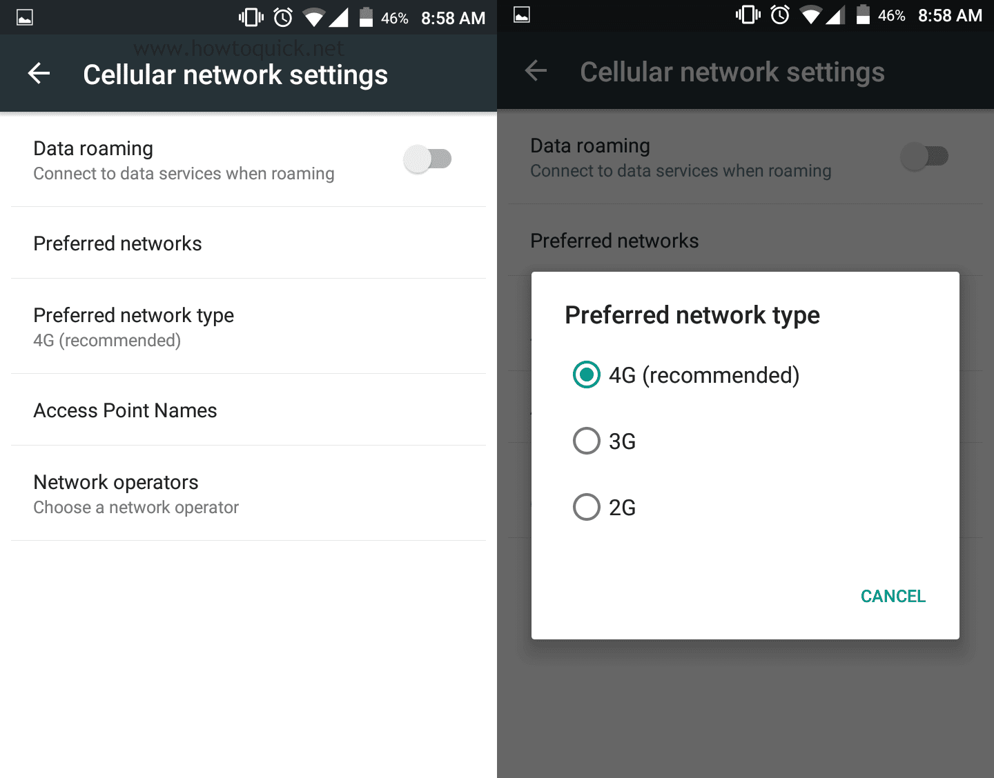 1440x1128 How To Change Or Switch E, G Status Icon To H H Lte