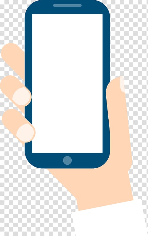 500x795 Person Holding Cellphone Illustration, Web Design E Commerce Icon