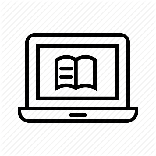 512x512 Computer, Education, Elearning, Online Book, Online Courses
