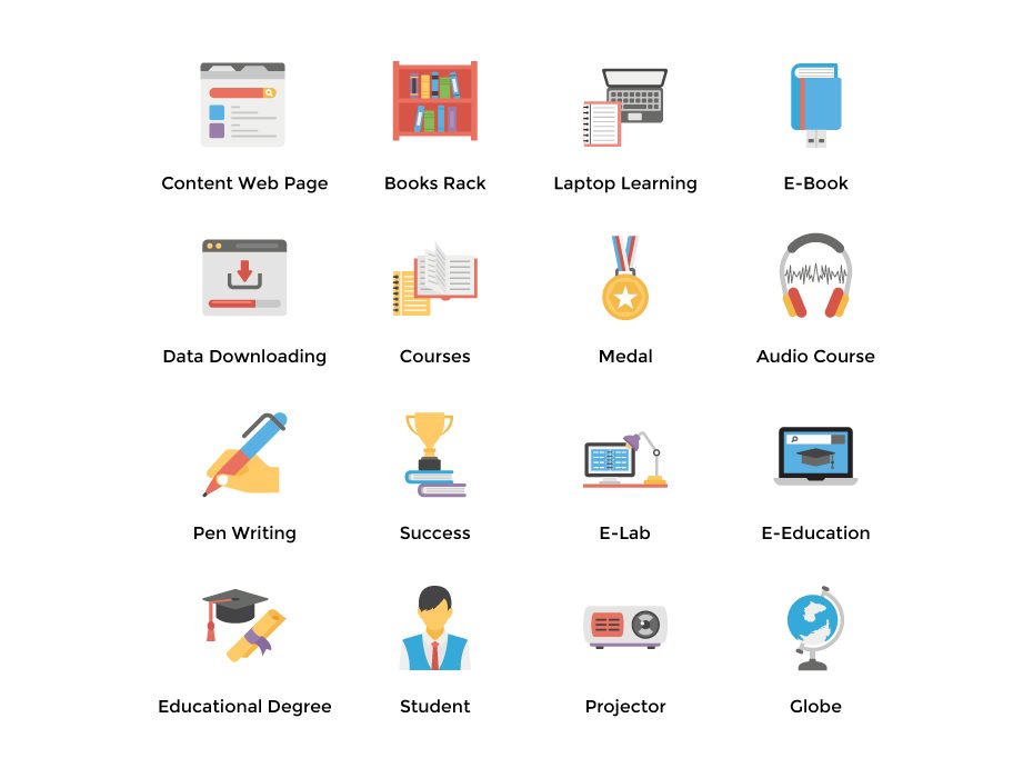 930x700 E Learning Icons Pack Frebers