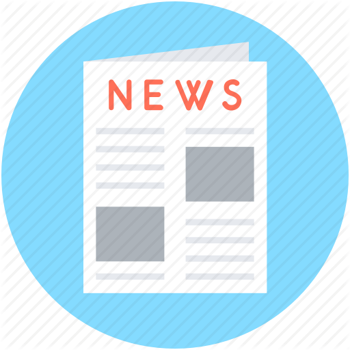 512x512 E Newspaper, Journal, Newspaper, Newsprint, Print Media Icon