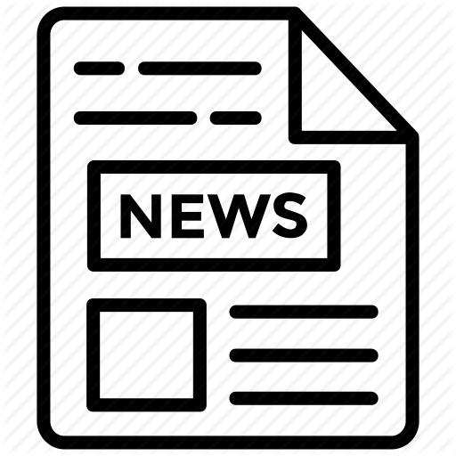 512x512 E Newspaper, Journal, Newspaper, Press, Print Media Icon