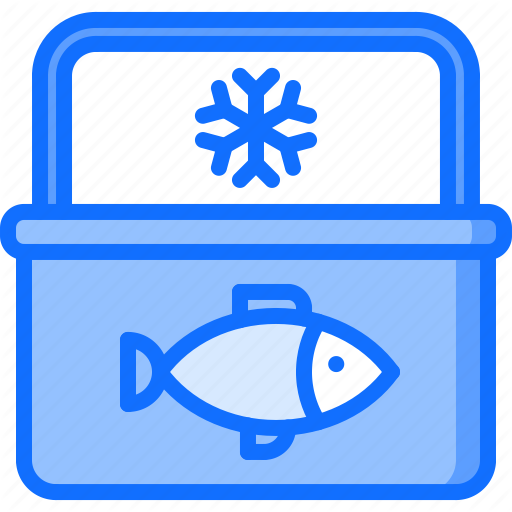 512x512 Ea, Fish, Food, Frozen, Refrigerator, Restaurant, Seafood Icon