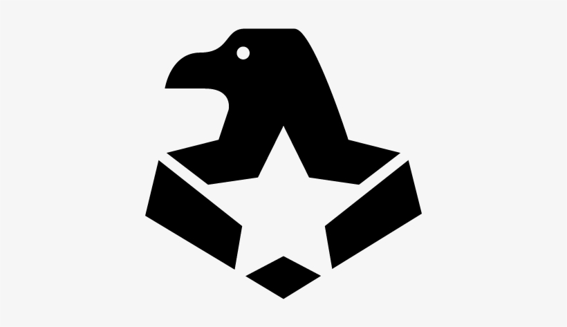 820x473 Patriotic Symbol Of An Eagle Head With A Star Of Five