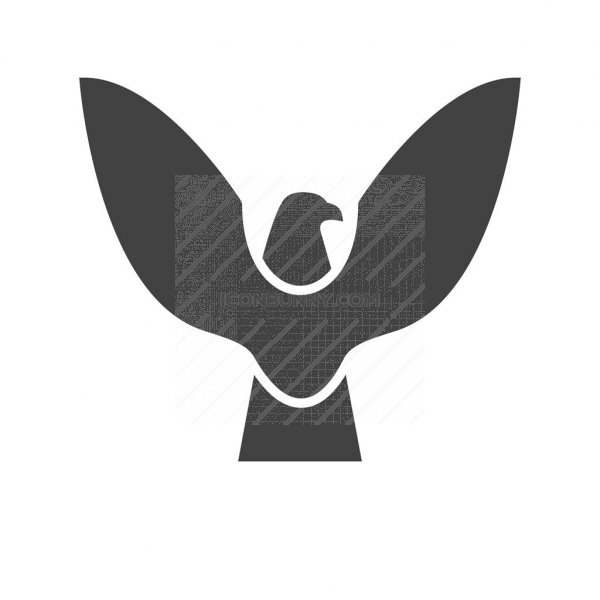 600x600 Eagle Glyph Icon