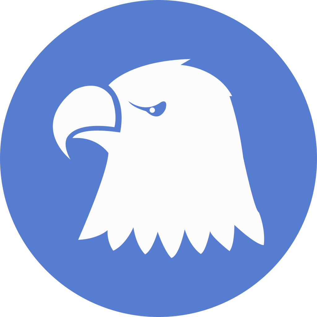 1024x1024 Election Eagle Icon Circle Blue Election Iconset Icon Archive