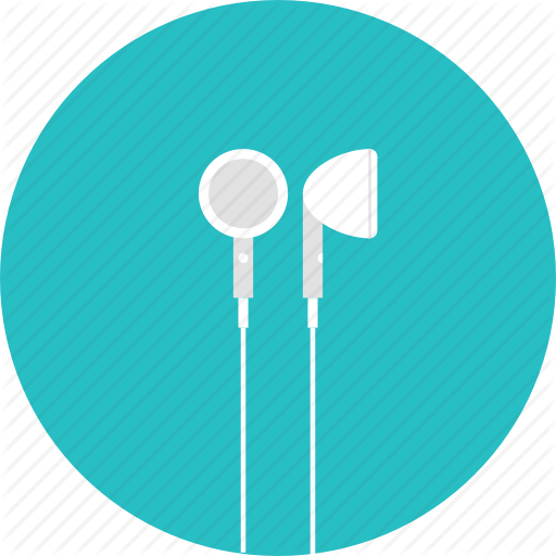 512x512 Earbuds, Earphone, Earphones, Headphones, Sound, Speaker Icon