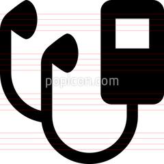 240x240 Player Earbuds Icon