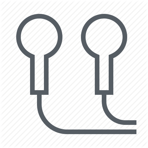 512x512 Audio, Ear, Earbuds, Music, Phone, Technology Icon
