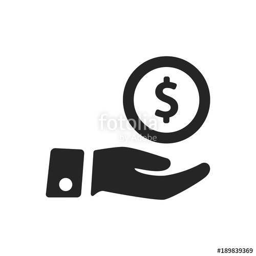 500x500 Earn Money Icon Stock Image And Royalty Free Vector