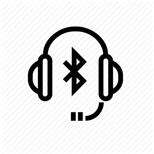 512x512 Bluetooth, Earphone, Headphone, Headset, Wireless Icon