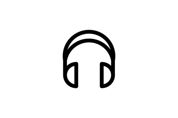 580x386 Earphone Icon Graphic