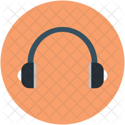 256x256 Earphone Icon Of Flat Style