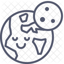 256x256 Earth Day Icon Of Line Style