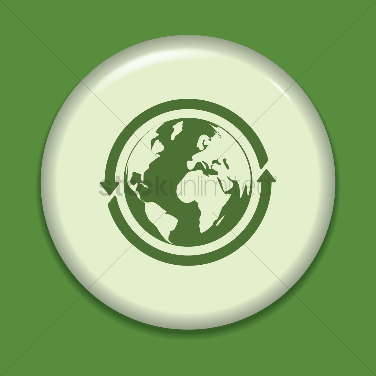 Earth Icon Vector Image 1300x1300 Earth Icon Vector Image