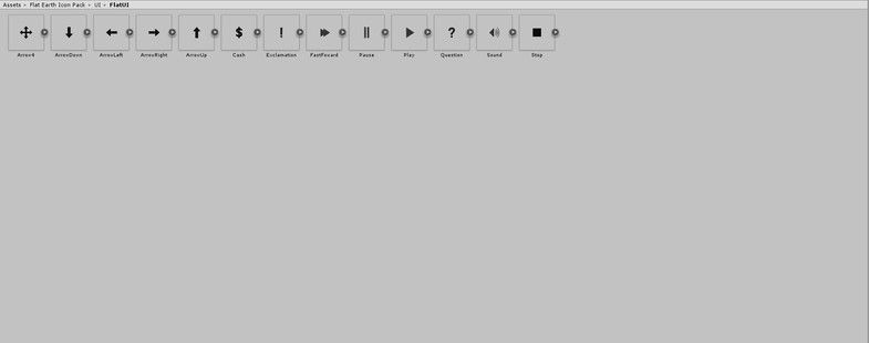 785x310 Flat Earth Icon Pack