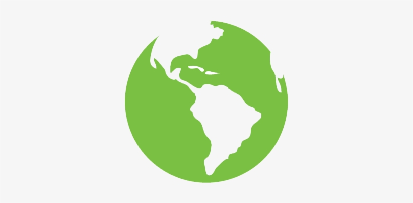 820x404 Green Earth Icon Png Download