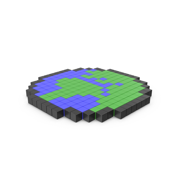 600x600 Pixelated Earth Icon Png Images Psds For Download Pixelsquid