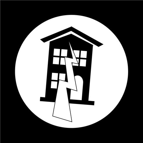 490x490 Earthquake Symbol Icon