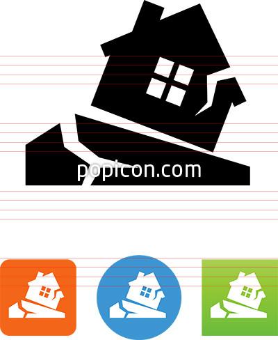 400x488 Earthquake Icon