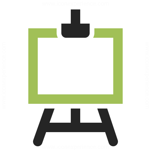 512x512 Easel Icon Iconexperience