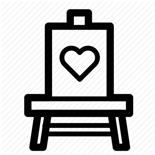 512x512 Art, Canvas, Easel, Painting Icon