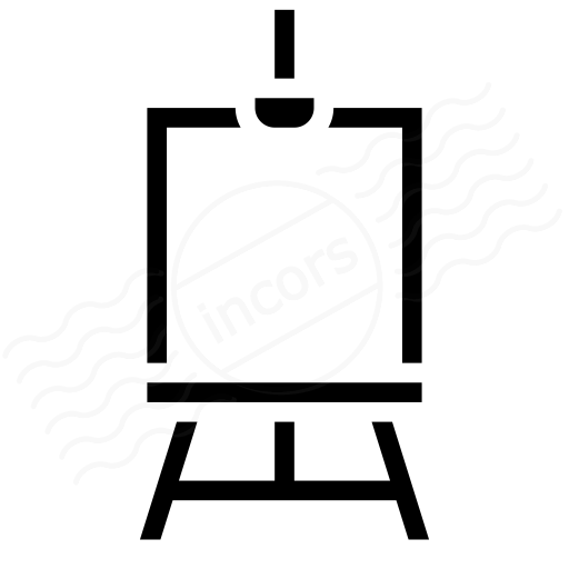 512x512 Iconexperience I Collection Easel Icon
