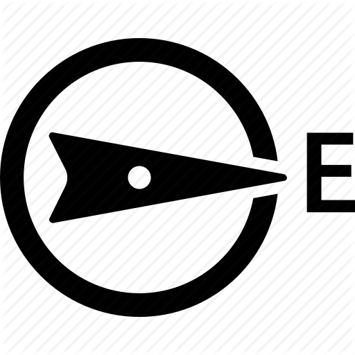 512x512 Compass, Day, East, Interface, Meteorology, Pointing, Weather Icon