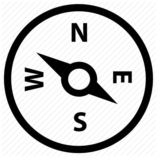 512x512 Compass, Direction, East, Guide, North, South, West Icon