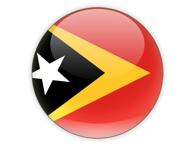 640x480 Round Icon Illustration Of Flag Of East Timor