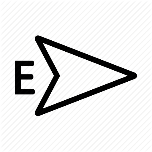 512x512 Compass, Direction, East Icon