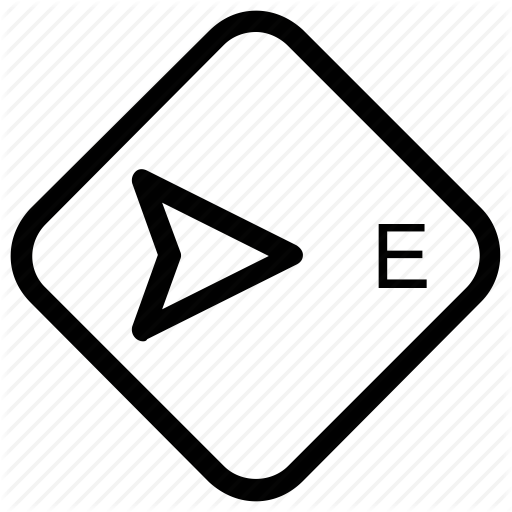 512x512 East, East Arrow, East Compass, East Navigation, Navigation Icon